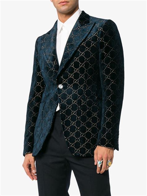 gucci velvet jacket mens|gucci jacket men's cheap.